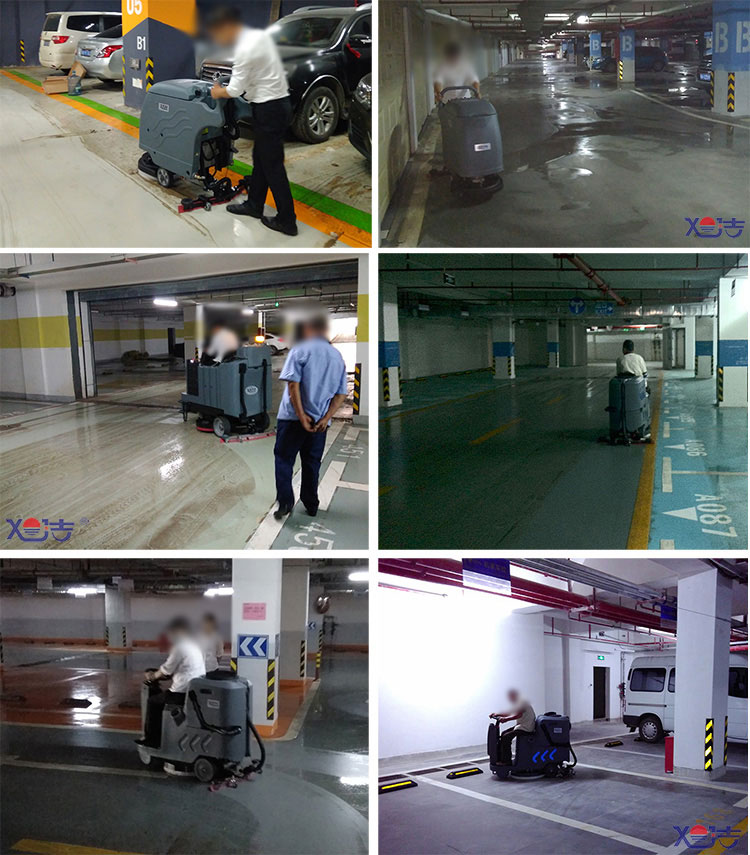 醫院停車場保潔,醫院洗地機